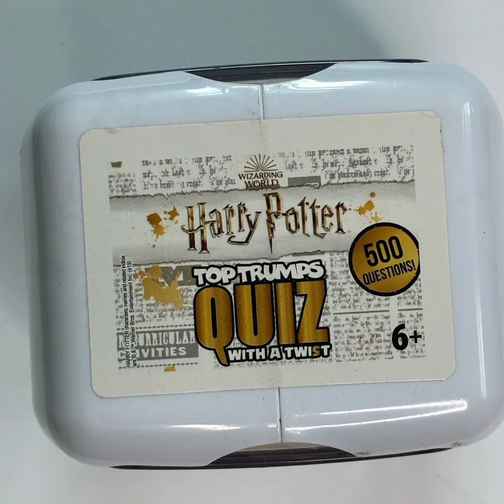 Top Trumps Harry Potter Quiz w/ a Twist Game Trivia Card 500 Questions New